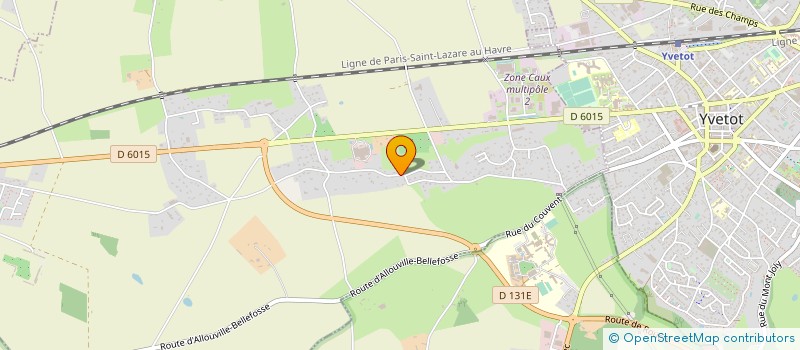 localisation de l'entreprise MADAME FRANCESCA DEBAS  VALLIQUERVILLE