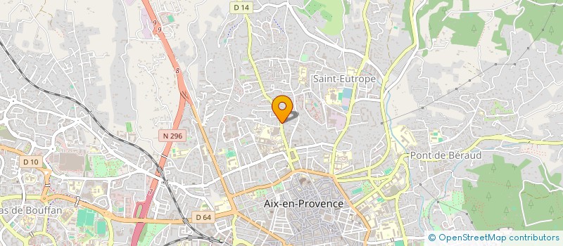 localisation de l'entreprise MADAME FRANCESCA DEL BIANCHI à AIX-EN-PROVENCE