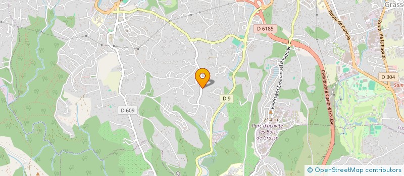 localisation de l'entreprise MADAME FRANCESCA GAMBA à GRASSE