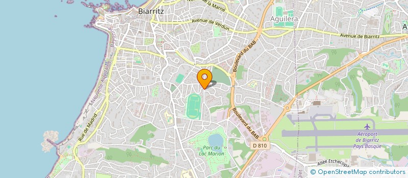 localisation de l'entreprise MADAME FRANCESCA GORE à BIARRITZ