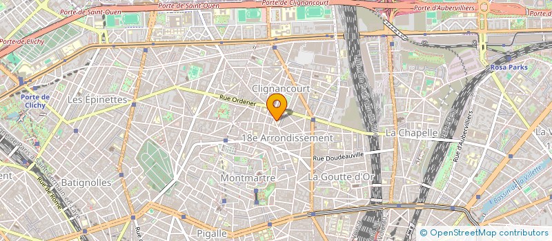 localisation de l'entreprise MADAME FRANCESCA GUARDA  PARIS