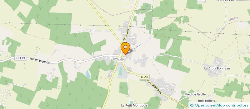 localisation de l'entreprise MADAME FRANCESCA KOCIUBA  LAVOUX