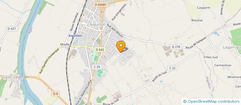 localisation de l'entreprise MADAME FRANCESCA LABERENNE à AIGUILLON