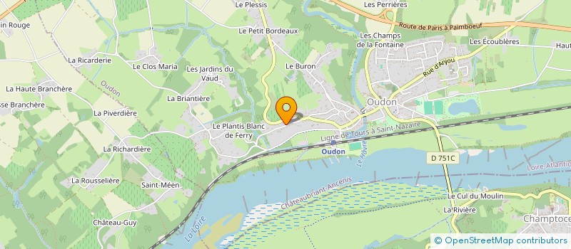 localisation de l'entreprise MADAME FRANCESCA LANATA  OUDON