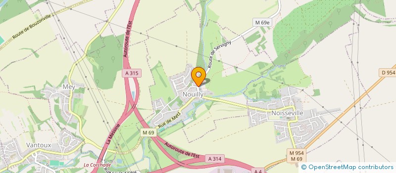 localisation de l'entreprise MADAME FRANCESCA LO BIANCO  NOUILLY