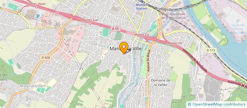 localisation de l'entreprise MADAME FRANCESCA MARCHETTI à MANTES-LA-VILLE