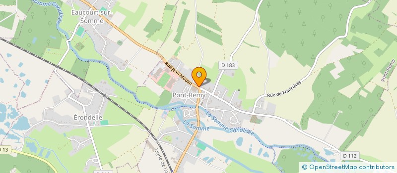 localisation de l'entreprise MADAME FRANCESCA MIANNAY  AIRAINES