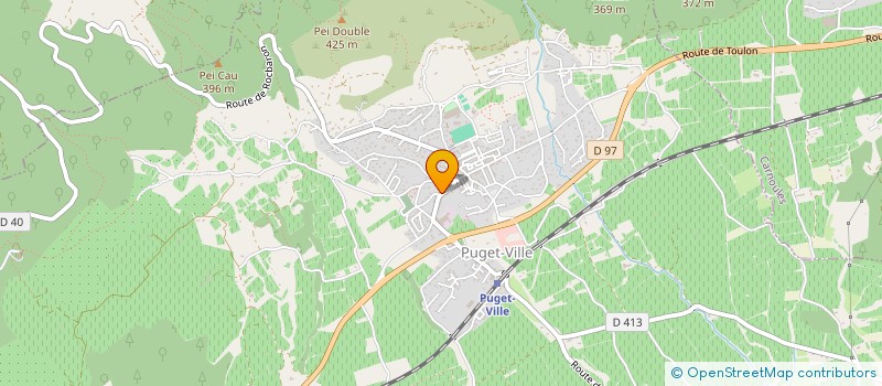 localisation de l'entreprise MADAME FRANCESCA MINI  PUGET-VILLE