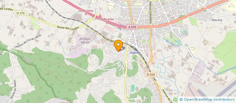 localisation de l'entreprise MADAME FRANCESCA NOBILE à HYERES