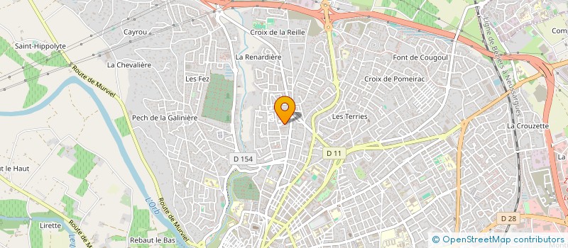 localisation de l'entreprise MADAME FRANCESCA OLIVEROS à BEZIERS