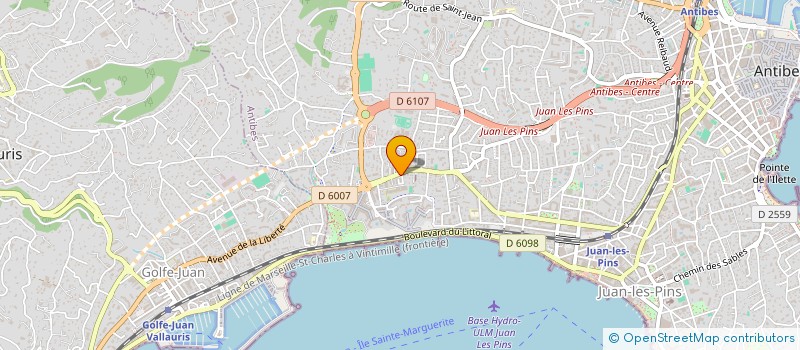 localisation de l'entreprise MADAME FRANCESCA PERNICE à ANTIBES