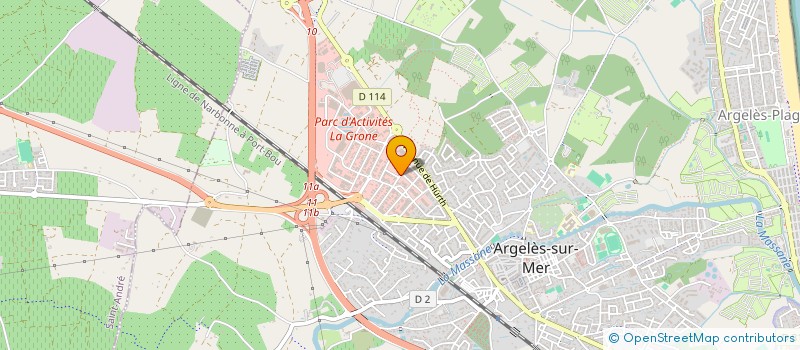 localisation de l'entreprise MADAME FRANCESCA PFEFFER à ARGELES-SUR-MER