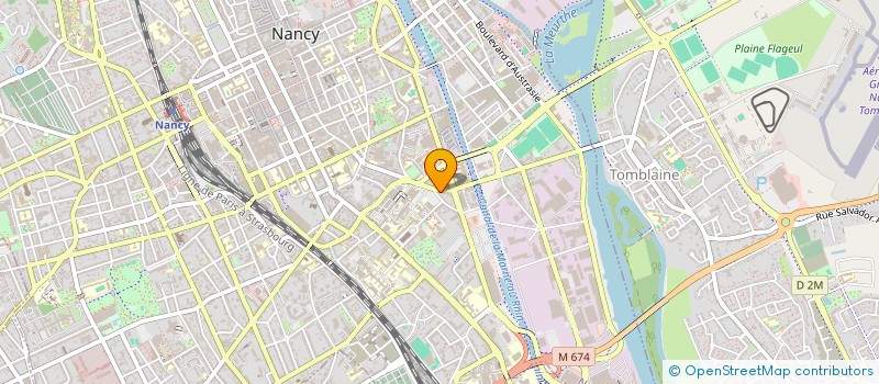 localisation de l'entreprise MADAME FRANCESCA PIATTO  NANCY