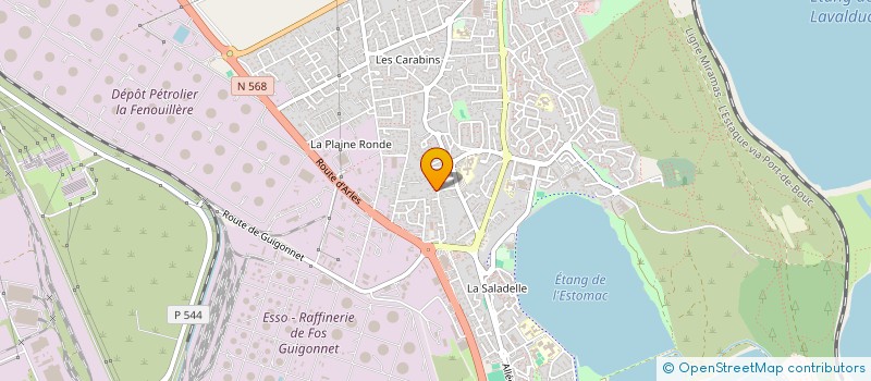 localisation de l'entreprise MADAME FRANCESCA PIZZI  MARTIGUES