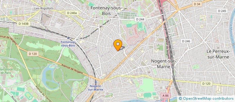 localisation de l'entreprise MADAME FRANCESCA PONTICIELLO  NOGENT-SUR-MARNE