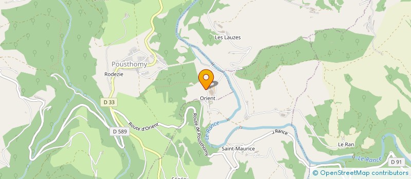 localisation de l'entreprise MADAME FRANCESCA RE  POUSTHOMY