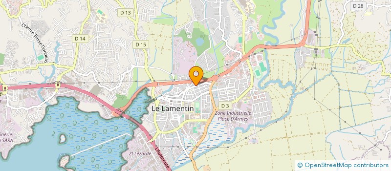 localisation de l'entreprise MADAME FRANCESCA SICLARI  LE LAMENTIN