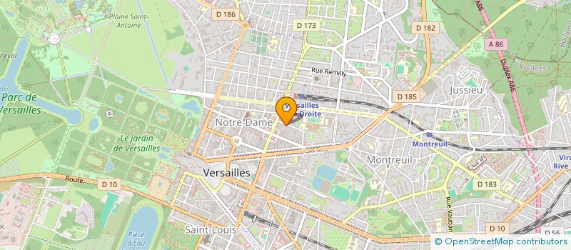 localisation de l'entreprise MADAME FRANCESCA SOENEN à VERSAILLES