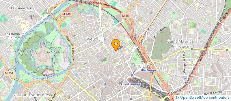 localisation de l'entreprise MADAME FRANCESCA SPANO à LILLE