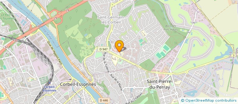 localisation de l'entreprise MADAME FRANCESKA ALLARD  SAINT-GERMAIN-LES-CORBEIL