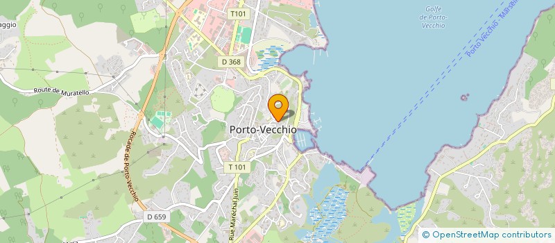 localisation de l'entreprise MADAME FRANCETTE ANDRIETTI à PORTO VECCHIO