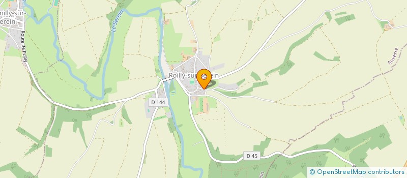 localisation de l'entreprise MADAME FRANCETTE BARON  POILLY-SUR-SEREIN