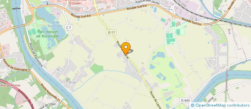 localisation de l'entreprise MADAME FRANCETTE BAUER  BOE