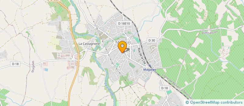 localisation de l'entreprise MADAME FRANCETTE BIANCO  PUISSALICON