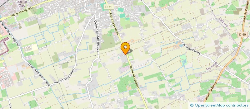 localisation de l'entreprise MADAME FRANCETTE BRESSY  MONTEUX