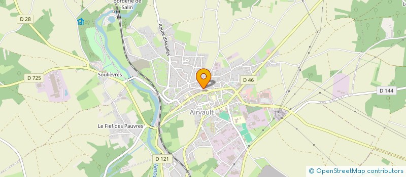 localisation de l'entreprise MADAME FRANCETTE CHAUVET  AIRVAULT