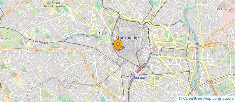 localisation de l'entreprise MADAME FRANCETTE CLERC à MONTPELLIER