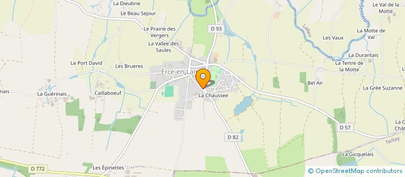 localisation de l'entreprise MADAME FRANCETTE FRANCOIS-EUGENE  ERCE-EN-LAMEE