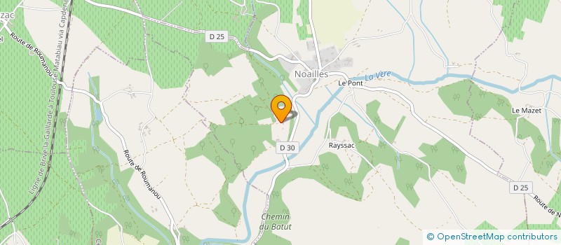 localisation de l'entreprise MADAME FRANCETTE MARQUES  NOAILLES