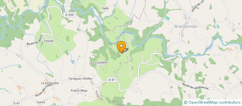 localisation de l'entreprise MADAME FRANCETTE SALLES  COMPOLIBAT