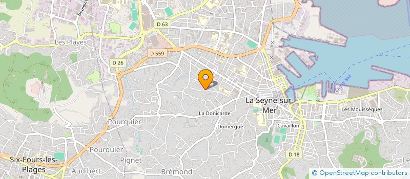 localisation de l'entreprise MADAME FRANCETTE SALORT à LA SEYNE-SUR-MER