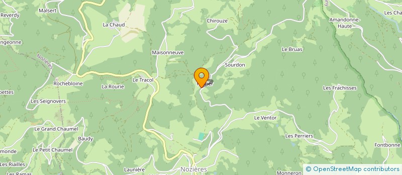 localisation de l'entreprise MADAME FRANCETTE VALAYER à SAINT-BASILE