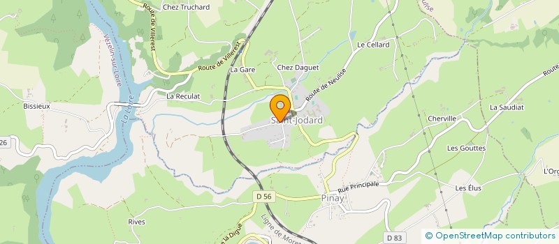 localisation de l'entreprise MADAME FRANCIA AZEVEDO  SAINT-JODARD