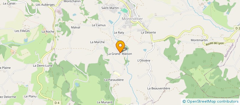localisation de l'entreprise MADAME FRANCIA DUTEL à LONGESSAIGNE