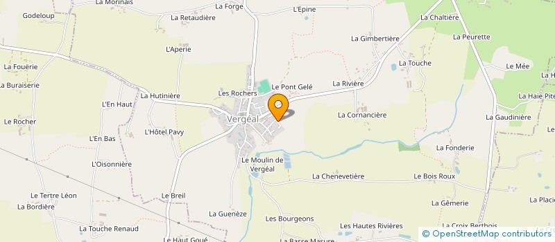 localisation de l'entreprise MADAME FRANCIA GARDIN  VERGEAL