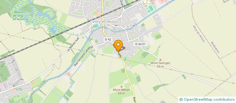 localisation de l'entreprise MADAME FRANCIANE ALLAIRE  NOYELLES-SOUS-BELLONNE