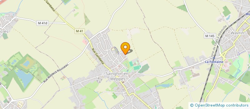 localisation de l'entreprise MADAME FRANCIANE HERLIN  SAINGHIN-EN-WEPPES