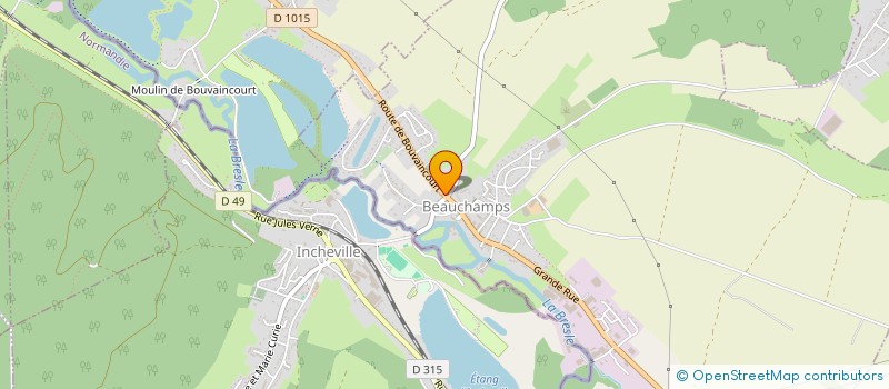 localisation de l'entreprise MADAME FRANCIANE POIS  BEAUCHAMPS