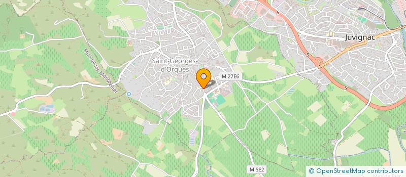 localisation de l'entreprise MADAME FRANCILLIA DAIJARDIN  SAINT-GEORGES-D'ORQUES