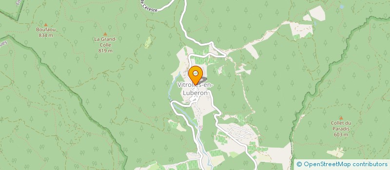 localisation de l'entreprise MADAME FRANCINE ALLEGRE  VITROLLES-EN-LUBERON