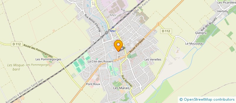 localisation de l'entreprise MADAME FRANCINE ALZY  MER