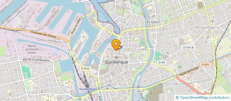 localisation de l'entreprise MADAME FRANCINE ARDAENS à DUNKERQUE