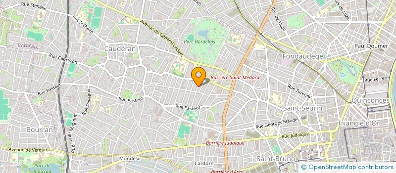localisation de l'entreprise MADAME FRANCINE AUSCHITZKY à BORDEAUX
