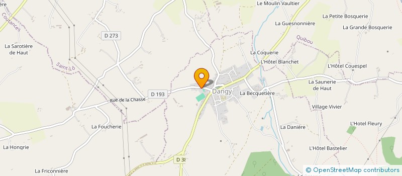 localisation de l'entreprise MADAME FRANCINE BAUMEL à CANISY