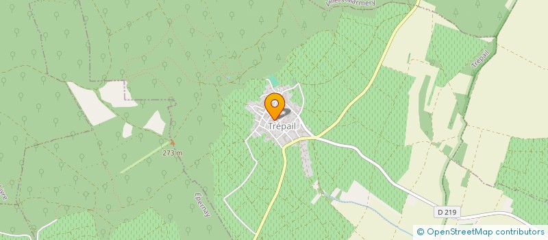 localisation de l'entreprise MADAME FRANCINE BEAUFORT  VILLERS-MARMERY