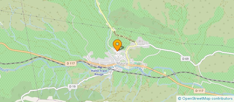 localisation de l'entreprise MADAME FRANCINE BEDOS  MAURY